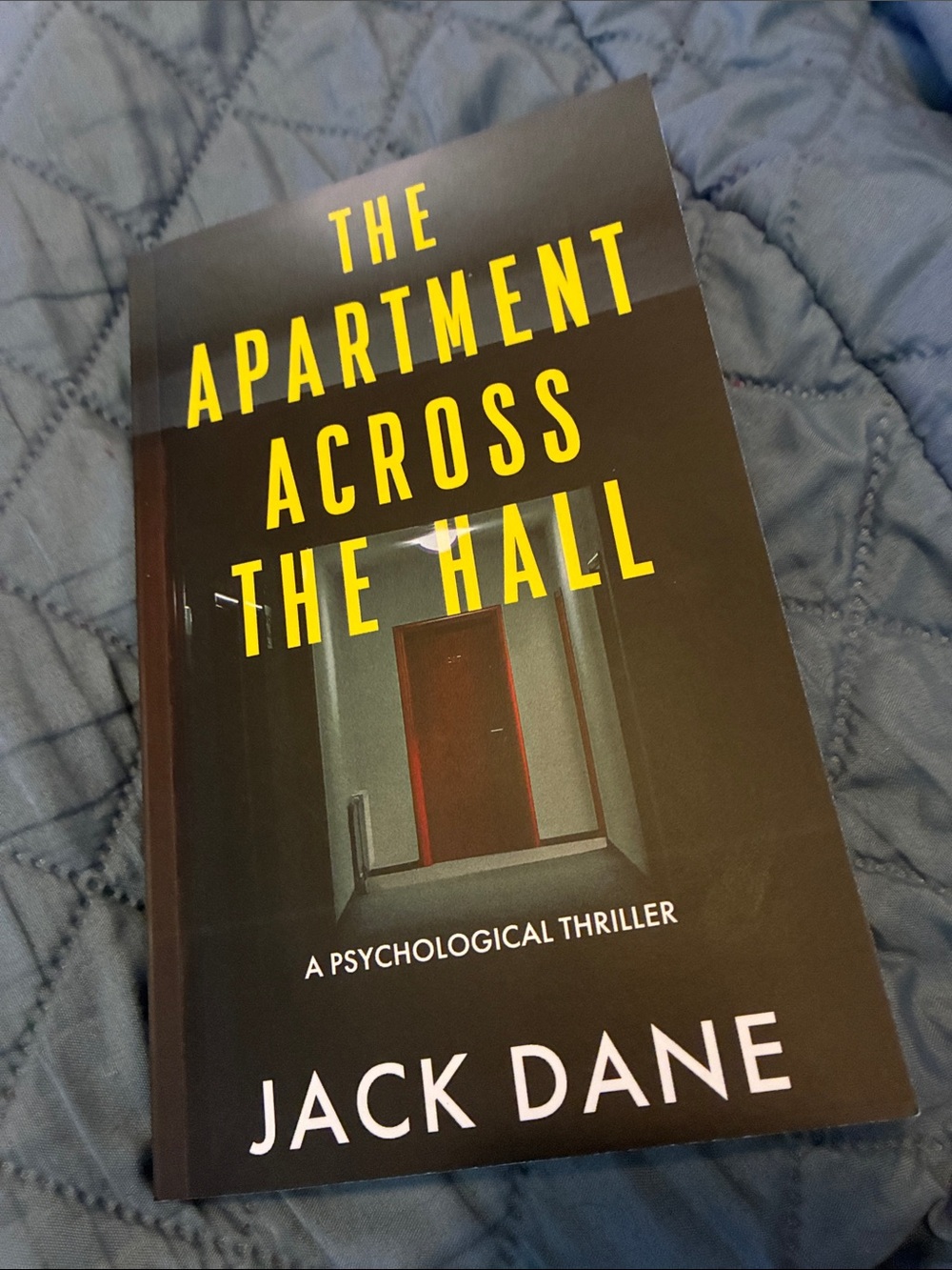 The Apartment Across The Hall - Black Cover Psychological Thriller